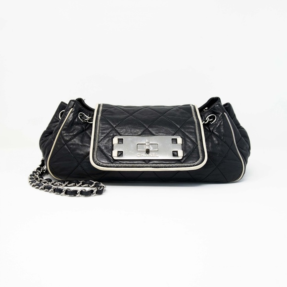 Chanel Lambskin Seasonal Flap Bag Black - Picture 1 of 13